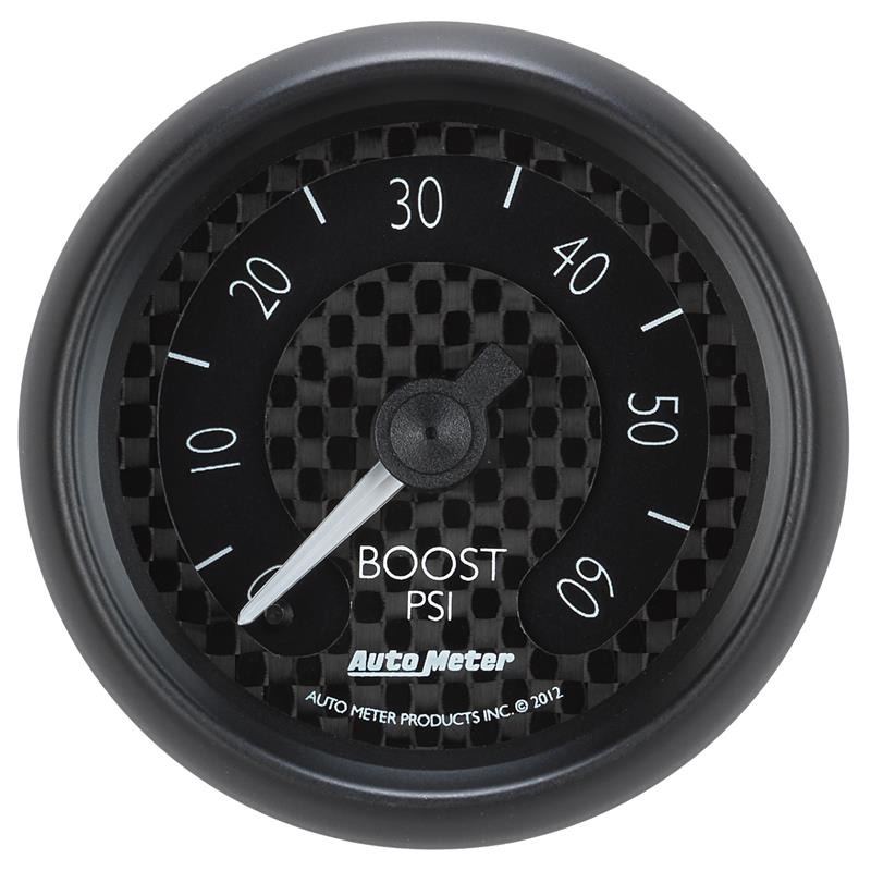 Autometer GT Series 52mm Mechanical 0-60 psi Boost Gauge - 8005