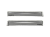 WeatherTech 05-13 Toyota Tacoma Access Cab Rear Side Window Deflectors - Light Smoke - 77389