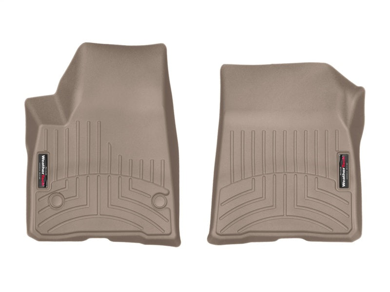 WeatherTech 2017+ GMC Acadia/Acadia Denali Front FloorLiner - Tan - 4510801