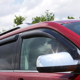 AVS 13-17 Nissan Sentra Ventvisor Outside Mount Window Deflectors 4pc - Smoke - 94248