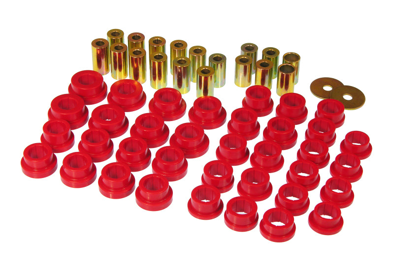 Prothane Nissan Rear Control/Radius Arm/Lower Link Bushings - Red - 14-307