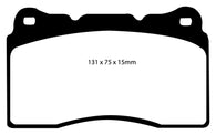 EBC 04-05 Cadillac CTS-V 5.7 Bluestuff Front Brake Pads - DP51210NDX