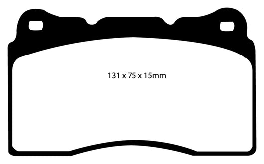 EBC 04-05 Cadillac CTS-V 5.7 Bluestuff Front Brake Pads - DP51210NDX