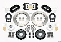 Wilwood Narrow Superlite 6R Front Hub Kit 14.00in 1965-1969 Mustang Drum Spindle - 140-12638