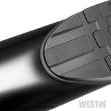 Westin 2019 Chevrolet Silverado Double Cab w/ 6.5in Bed PRO TRAXX 5 W2W Oval Nerf Step Bars - Black - 21-534715