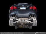 AWE Tuning BMW F10 M5 Touring Edition Axle-Back Exhaust Chrome Silver Tips - 3015-42062