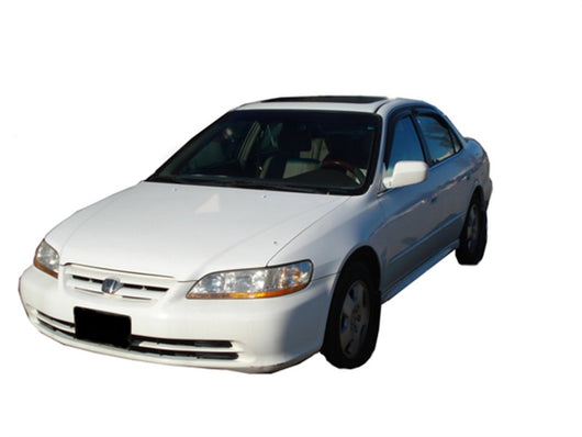 AVS 98-02 Honda Accord Ventvisor In-Channel Front & Rear Window Deflectors 4pc - Smoke - 194959