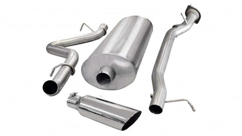 Corsa/dB 07-10 Chevrolet Silverado Ext. Cab/Long Bed 2500 6.0L V8 Polished Sport Cat-Back Exhaust - 24896