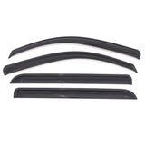 AVS 03-08 Pontiac Vibe Ventvisor Outside Mount Window Deflectors 4pc - Smoke - 94455