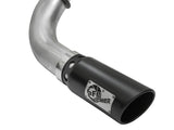 aFe LARGE Bore HD DPF-Back SS Exhaust w/ Black Tip 2016 Nissan Titan XD V8-5.0L (td) - 49-46113-B