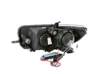 ANZO 2008-2010 Scion Xb Projector Headlights w/ Halo Black - 121280