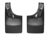 WeatherTech 14+ Chevrolet Silverado No Drill Mudflaps - Black - 120035