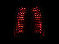 ANZO 2007-2011 Cadillac Escalade LED Taillights Chrome - 321287