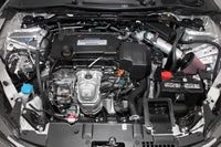 K&N 2013-14 Honda Accord 2.4L L4 69 Series Typhoon Air Intake System - Silver Cold Air Intake Kit - 69-1213TS