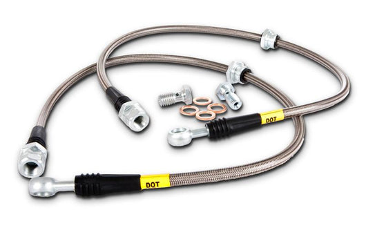 StopTech 03-07 Infiniti FX35/45 Rear Stainless Steel Brake Lines - 950.42500