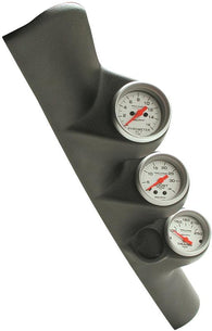 Autometer 98-02 Dodge Ram Black Triple A-Pillar W/SPKR Guage Kit - 7095