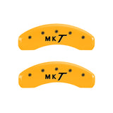 MGP 4 Caliper Covers Engraved Front & Rear MGP Black finish silver ch - 36015SMGPBK