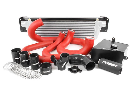 Perrin  15-17 WRX (Will Not Fit 2018) FMIC Boost Tube Box w/ Red Boost Tubes and Black Couplers - PSP-ITR-437-2RD/BK
