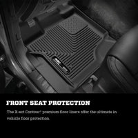 Husky Liners 15-17 Ford F-150 Super Cab X-Act Contour Black 2nd Seat Floor Liners - 53451