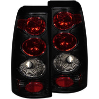 ANZO 1999-2002 Chevrolet Silverado 1500 Taillights Dark Smoke - 211160