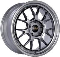 BBS LM-R 19x8.5 5x130 ET55 CB71.6 Diamond Black Center Diamond Cut Lip Wheel - LM309DBPK