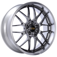 BBS RS-GT 18x11 5x130 ET45 CB71.6 Diamond Black Center Diamond Cut Lip Wheel - RS956HDBPK