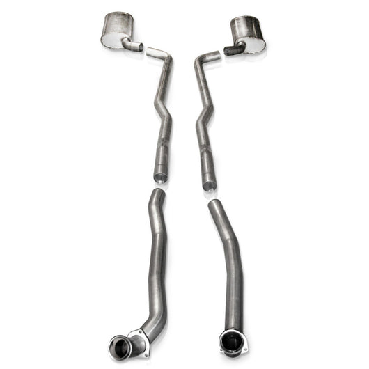 Stainless Works 1968-72 Corvette Exhaust BB Automatic Trans 2-1/2in Factory Connect - V6814300S