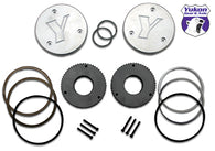 Yukon Gear Hardcore Drive Flange Kit For Dana 60 / 35 Spline Outer Stubs. Non-Engraved Caps - YHC50006