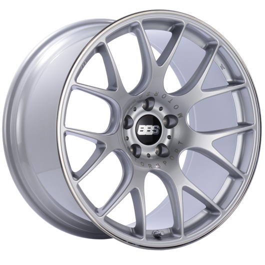 BBS CH-R 20x10.5 5x120 ET24 Brilliant Silver Polished Rim Protector Wheel -82mm PFS/Clip Required - CH101SPO
