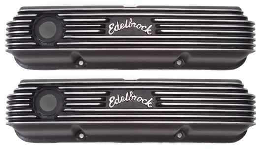 Edelbrock Valve Cover Classic Series Ford 1958-1976 FE V8 Black - 41623