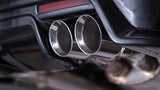 Stainless Works 2016-18 Cadillac CTS-V Sedan Axleback System Dual-Mode Turbo Mufflers 4in Tips - CTSV16MKS-PC