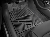 WeatherTech 12+ Audi A6/S6 Front Rubber Mats - Black - W300