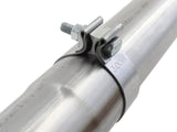 aFe MACHForce XP Exhausts Cat-Back SS 409 EXH  Wrinkle Black CB Ford F-150 11-12 V6-3.5L (tt) - 49-43038-B