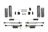 Fabtech 07-18 Jeep JK 4WD 4-Door 3in Sport System w/DL 2.25 Resi Shocks - K4084DL