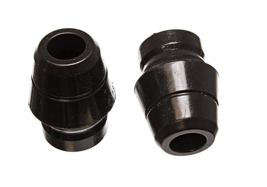 Energy Suspension 97-06 Jeep Wrangler YJ/TJ Black Front Bump Stop Set (Set of 2) - 2.9101G