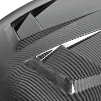 Seibon 2012+ Volkswagen Golf MK7 DV-Style Carbon Fiber Hood - HD12VWG7-DV