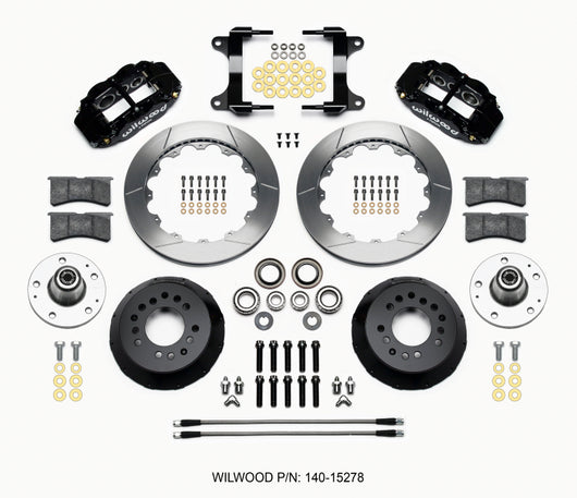 Wilwood Narrow Superlite 6R Front Hub Kit 12.88in 82-92 Camaro//Firebird - 140-15278