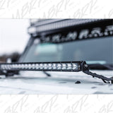 MBRP 07-15 Jeep Wrangler JK Hood Light Kit - Black Coated - 182736