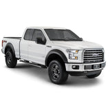 Bushwacker 17-18 Ford F-250 Super Duty Extend-A-Fender Style Flares 4pc - Black - 20943-02