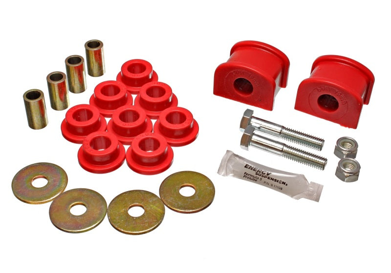 Energy Suspension 95-97 Ford Explorer/Bronco 2WD/4WD 19mm Red Rear Sway Bar Bushing Set - 4.5153R