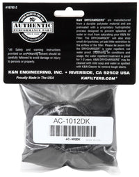 K&N 12-13 Arctic Cat Wildcat 1000  Air Filter Wrap, Black - AC-1012DK