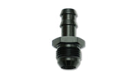 Vibrant -6 AN to 3/8in Barb Straight Fitting - Aluminum - 11207