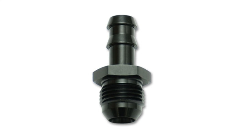 Vibrant -8 AN to 1/2in Barb Straight Fitting - Aluminum - 11208