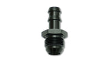 Vibrant -10 AN to 1/2in Barb Straight Fitting - Aluminum - 11209
