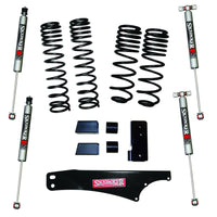 Skyjacker Long Travel 2in-2.5in Lift Kit w/M95 Monotube Shocks 07-18 Jeep Wrangler JK 4 Door 4WD - JK25BPMLT