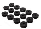 Energy Suspension 55-73 Jeep CJ5/CJ7/CJ8 Scrambler Black Body (Cab) Mount Set - 2.4101G