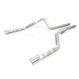 Stainless Works 2011-14 Mustang GT/2011-2012 Shelby GT500 3in Catback Retro Chambered Mufflers - M12CB3