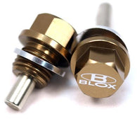 BLOX Racing Magnetic Drain Plug - Oil / 14x1.5mm (Fits Honda Mitsubishi Ford GM Mazda Suzuki) - BXAC-00405