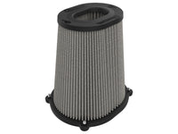 aFe Quantum Pro DRY S Air Filter Inverted Top - 5.5inx4.25in Flange x 9in Height - Dry PDS - 21-91133