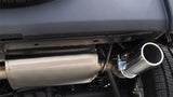 Corsa/dB 07-11 Jeep Wrangler JK 3.8L V6 Polished Sport Axle-Back Exhaust - 24411